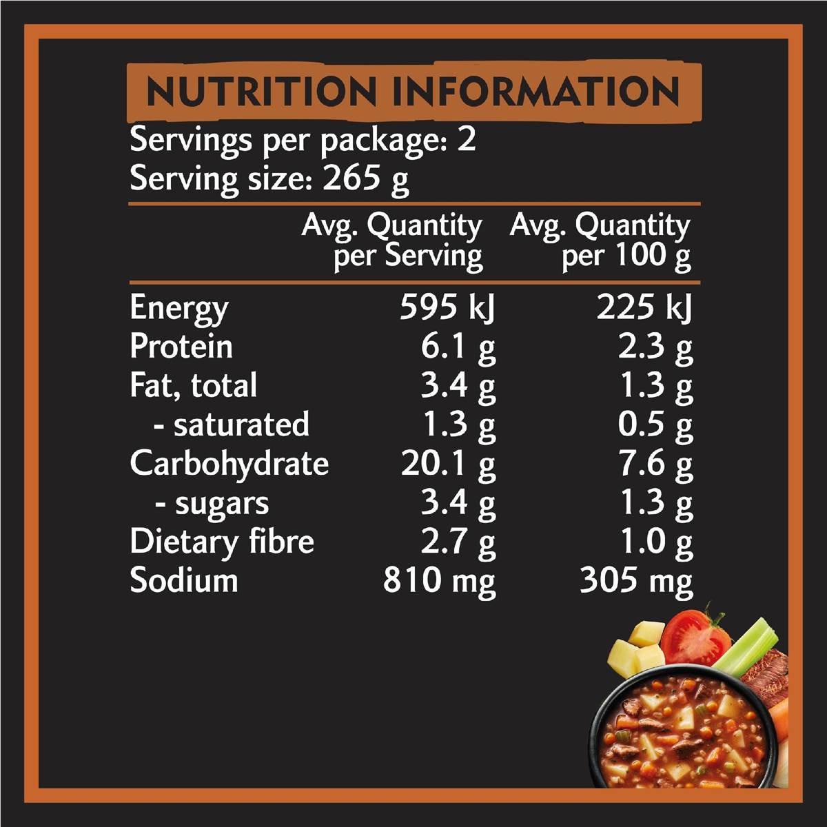 Heinz Big N Chunky Beef Stockpot Soup 535g Woolworths