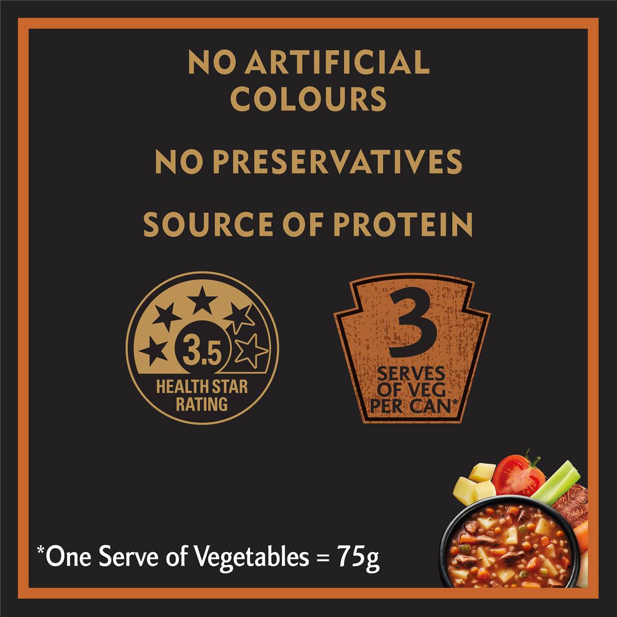 Heinz Big N Chunky Beef Stockpot Soup 535g Woolworths