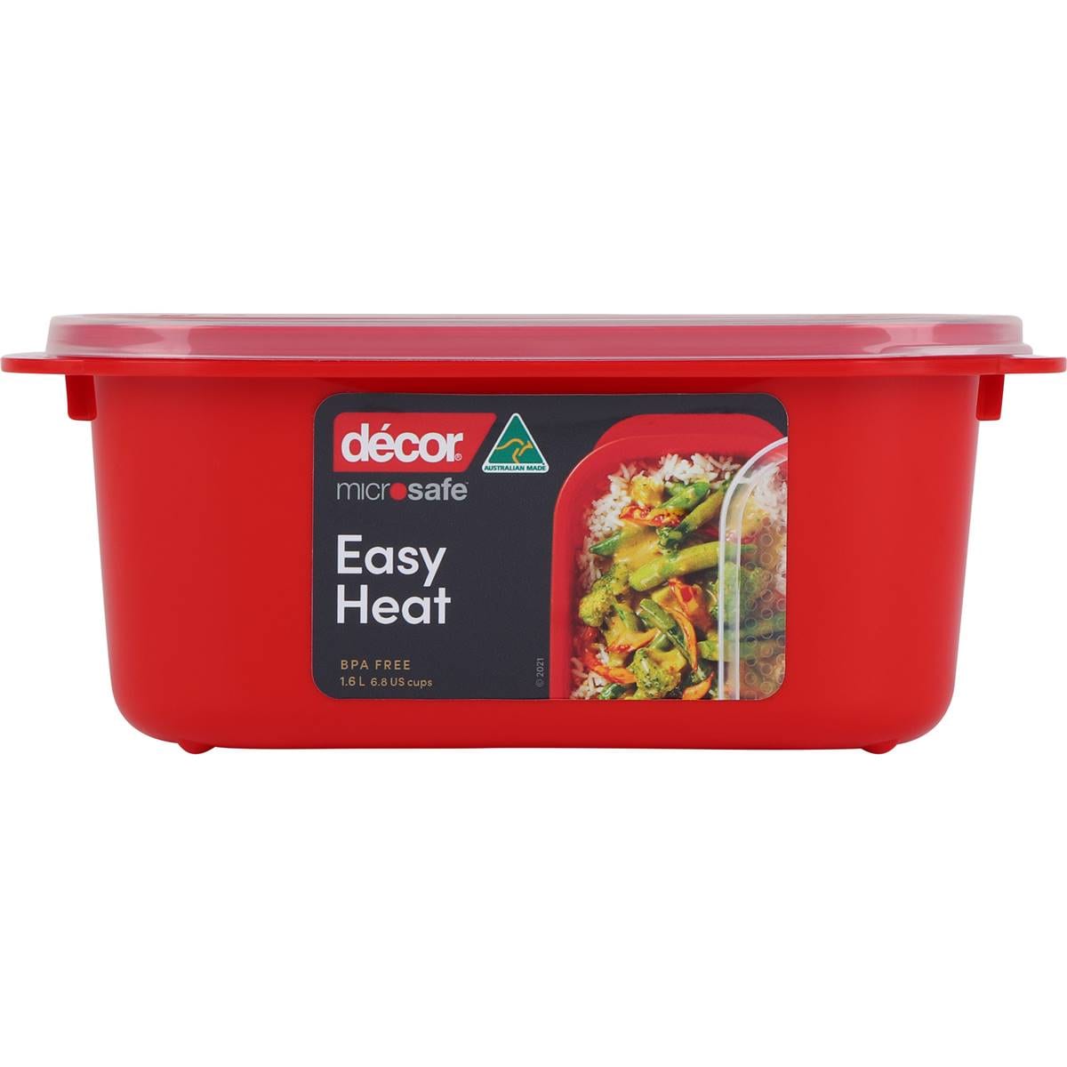 Decor Microsafe Container Oblong 1.6l Woolworths