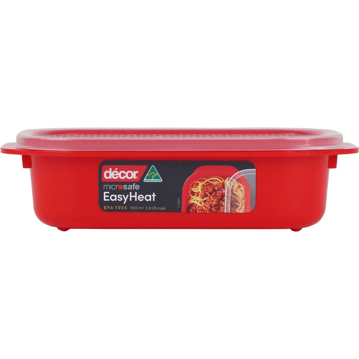 Decor Microsafe Container Oblong 900ml Woolworths