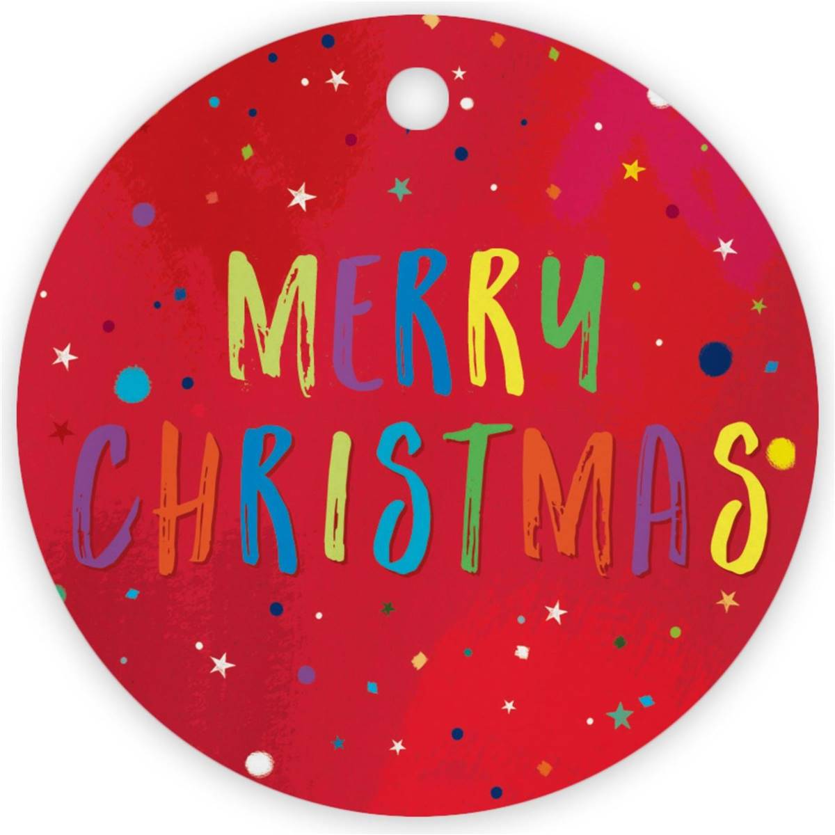 John Sands Christmas Gift Tags Coloured Tag Pack Each 