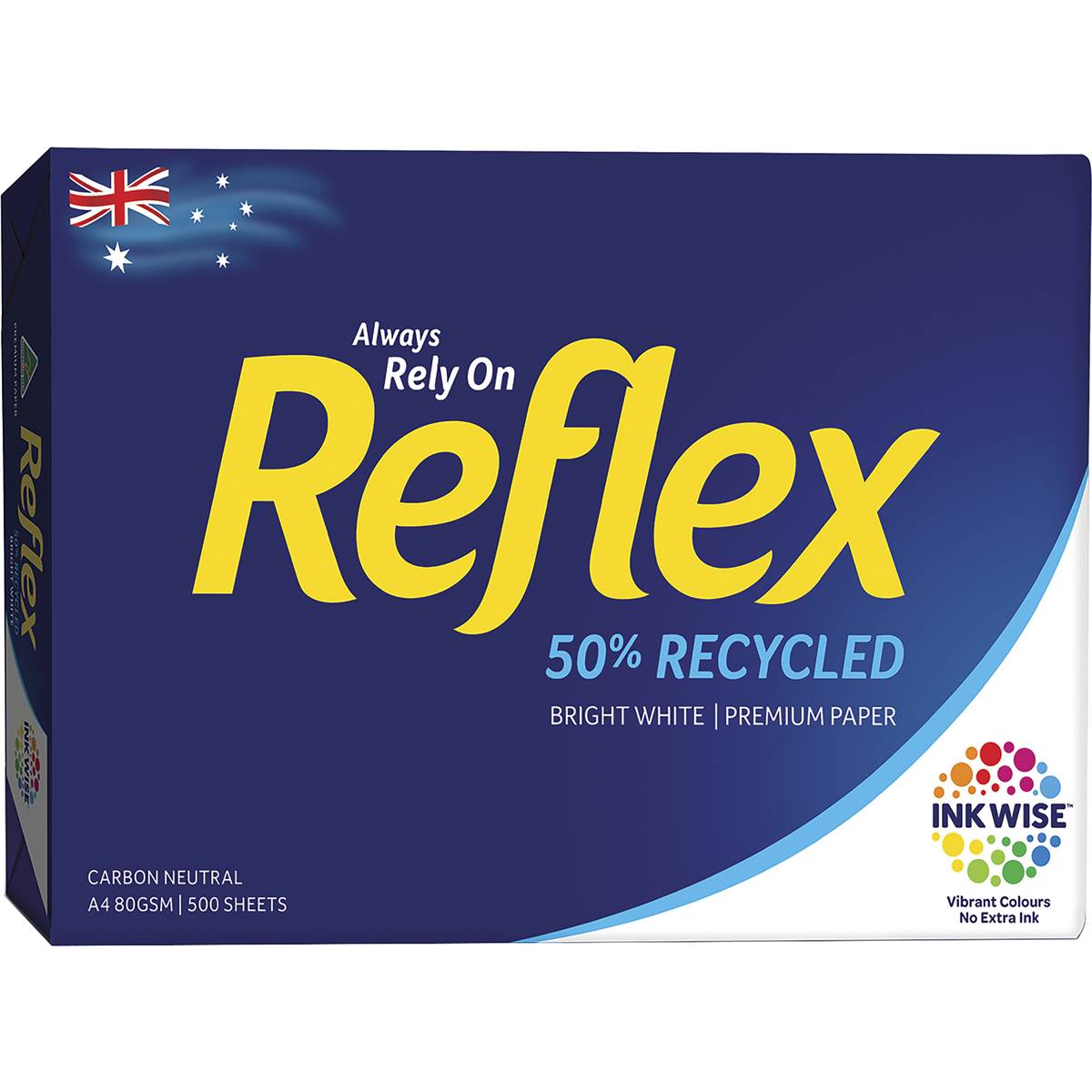 Reflex 50% Recycled Paper A4 80gsm
