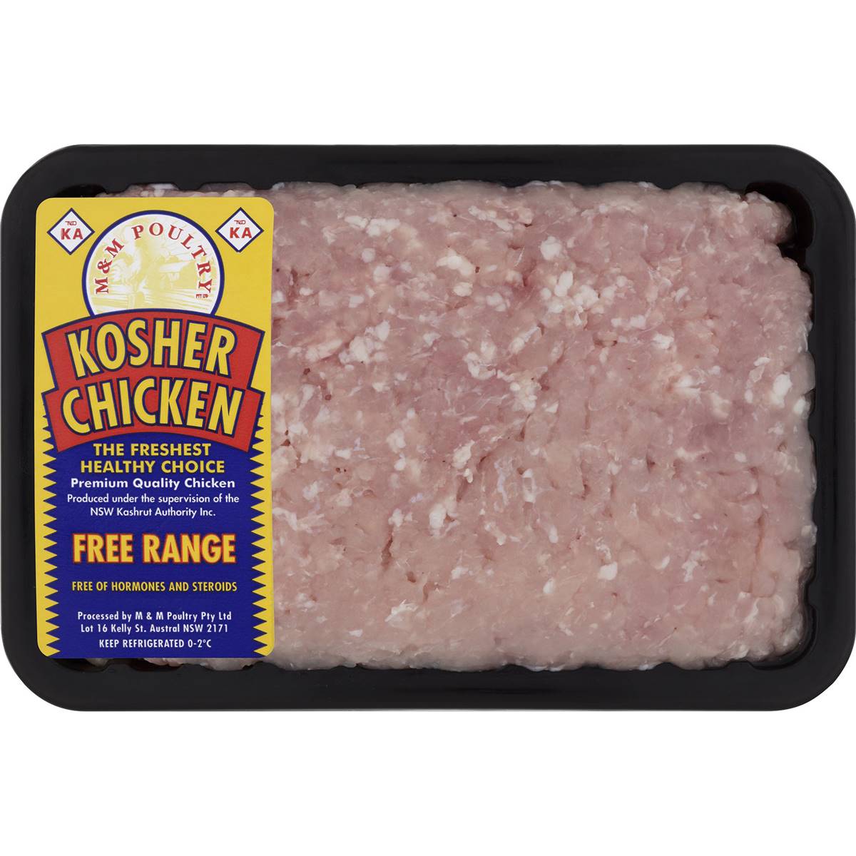 M & M Poultry Kosher Premium Breast Mince