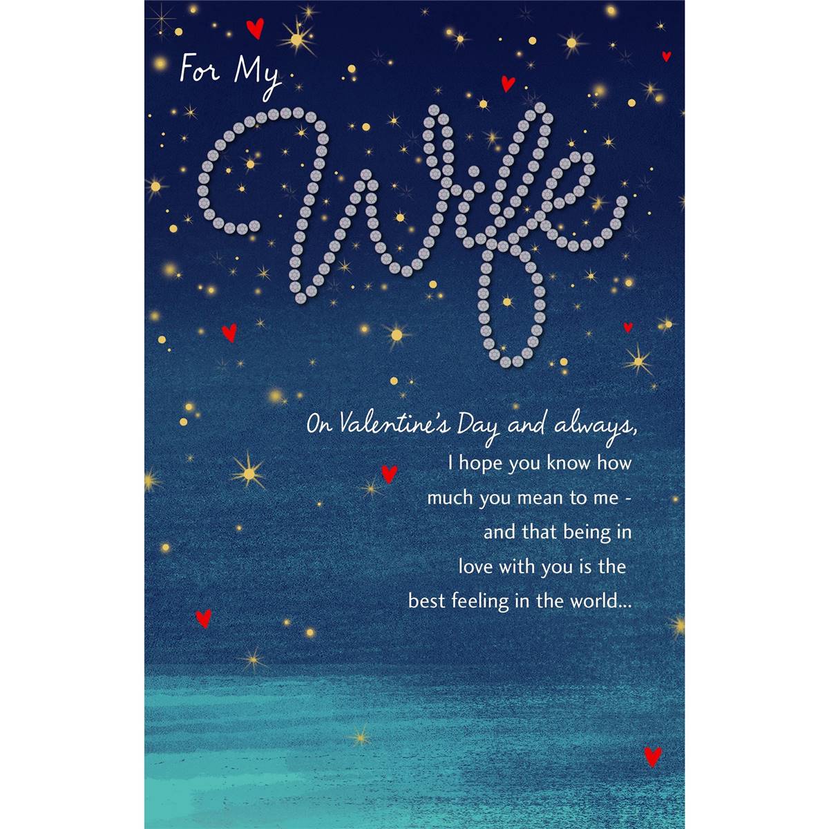 John Sands Valentine's Day Card - Wife Each | Woolworths