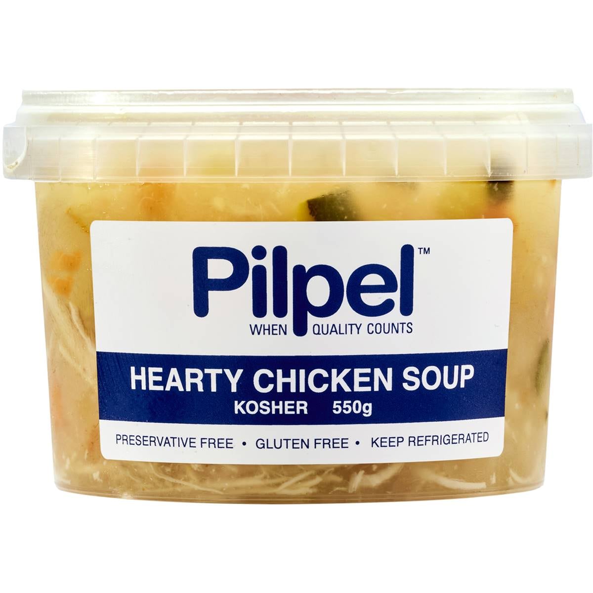 Pilpel Hearty Chicken Soup 550g Woolworths