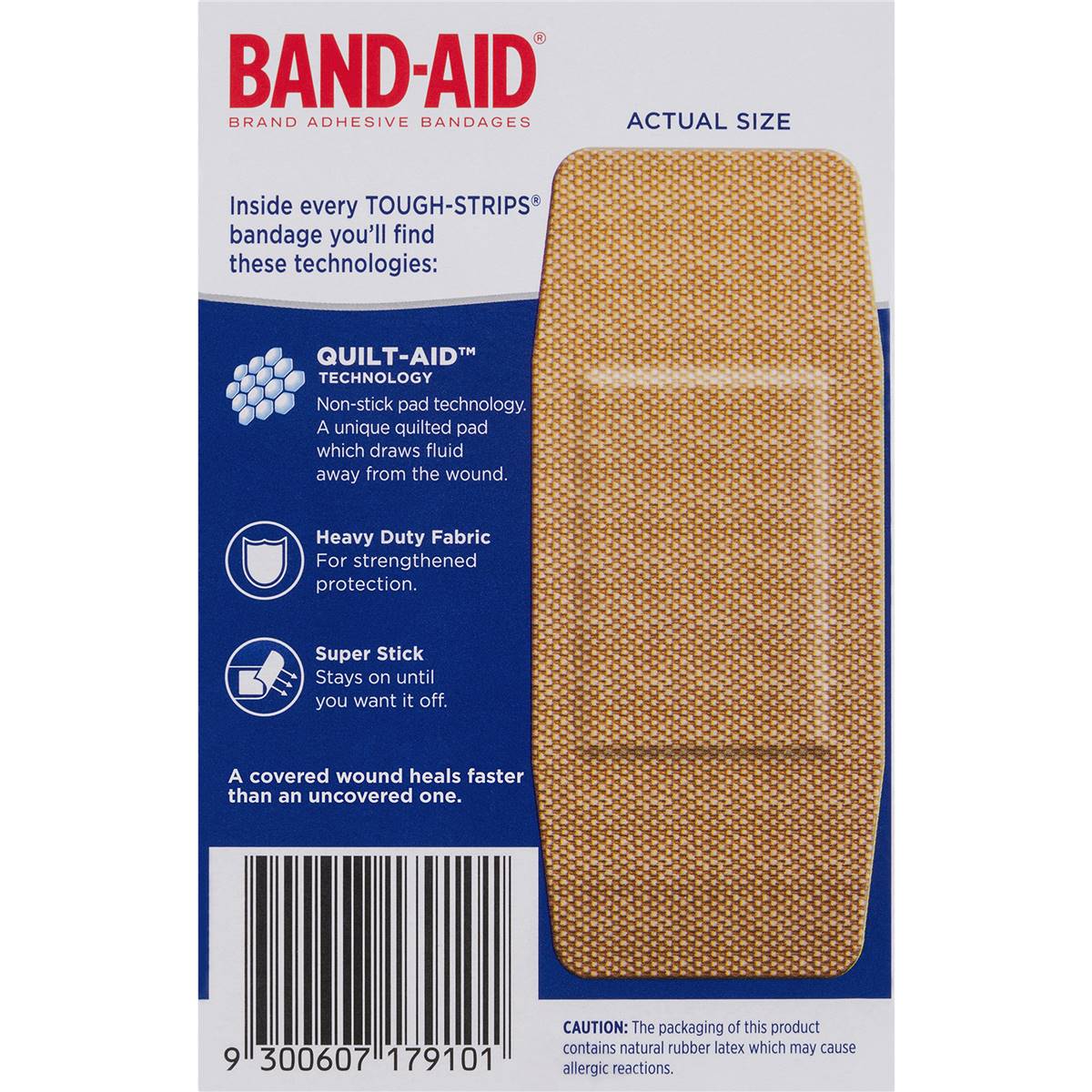 Bandaid Tough Strips Extra Large Fabric Bandages 10 Pack Woolworths