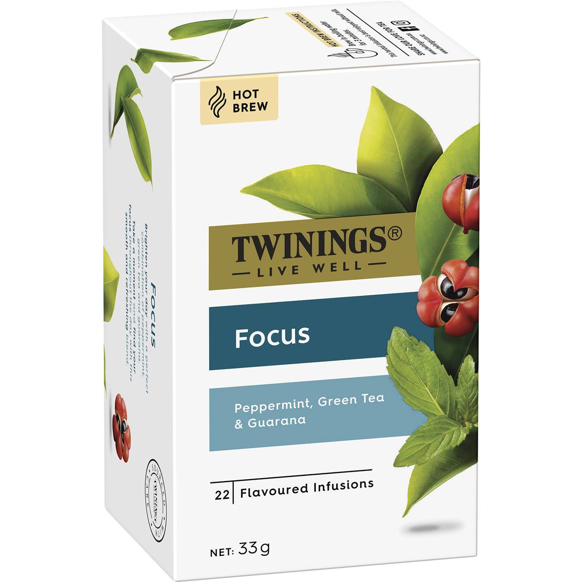 Twinings Live Well Focus Tea Bags