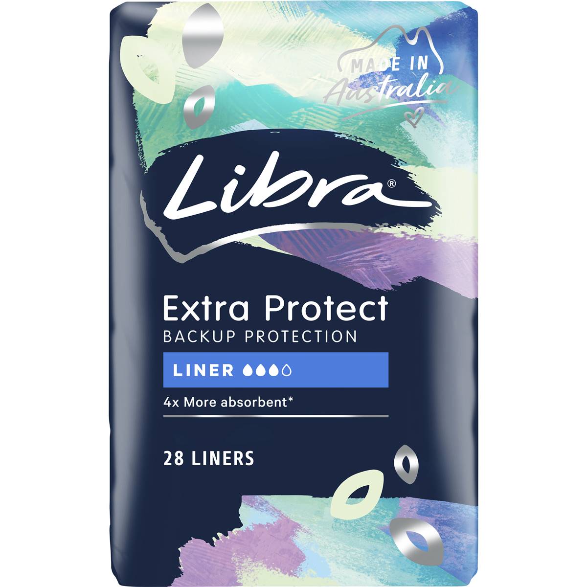 Libra Panty Liners Thin & Breathable 28 Pack Woolworths