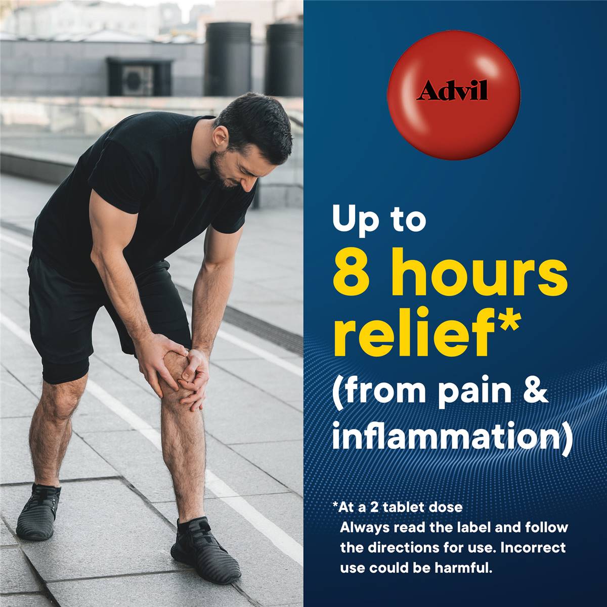 Advil Tablets 200mg Ibuprofen Pain & Fever Relief 24 Pack Woolworths