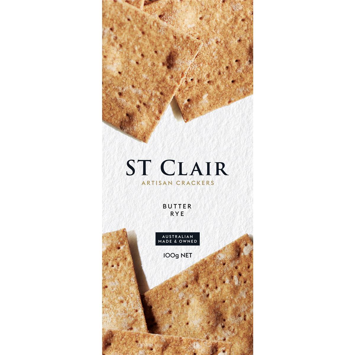 St Clair Artisan Butter Rye St Clair Artisan Butter Rye Crackers