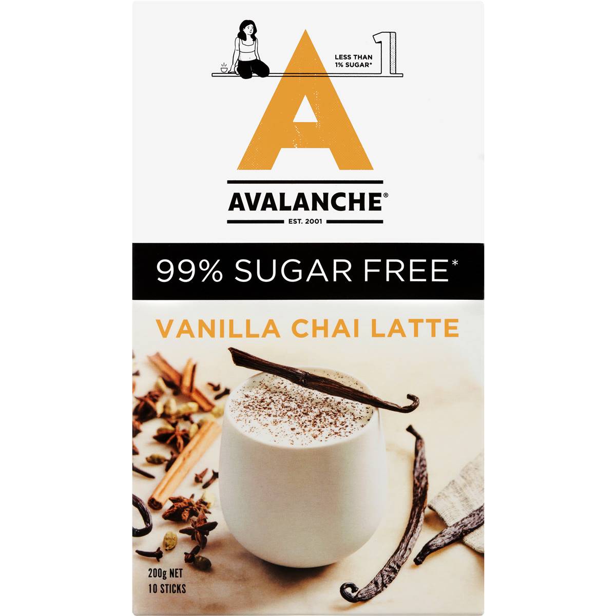 avalanche-99-sugar-free-vanilla-chai-latte-10-pack-woolworths