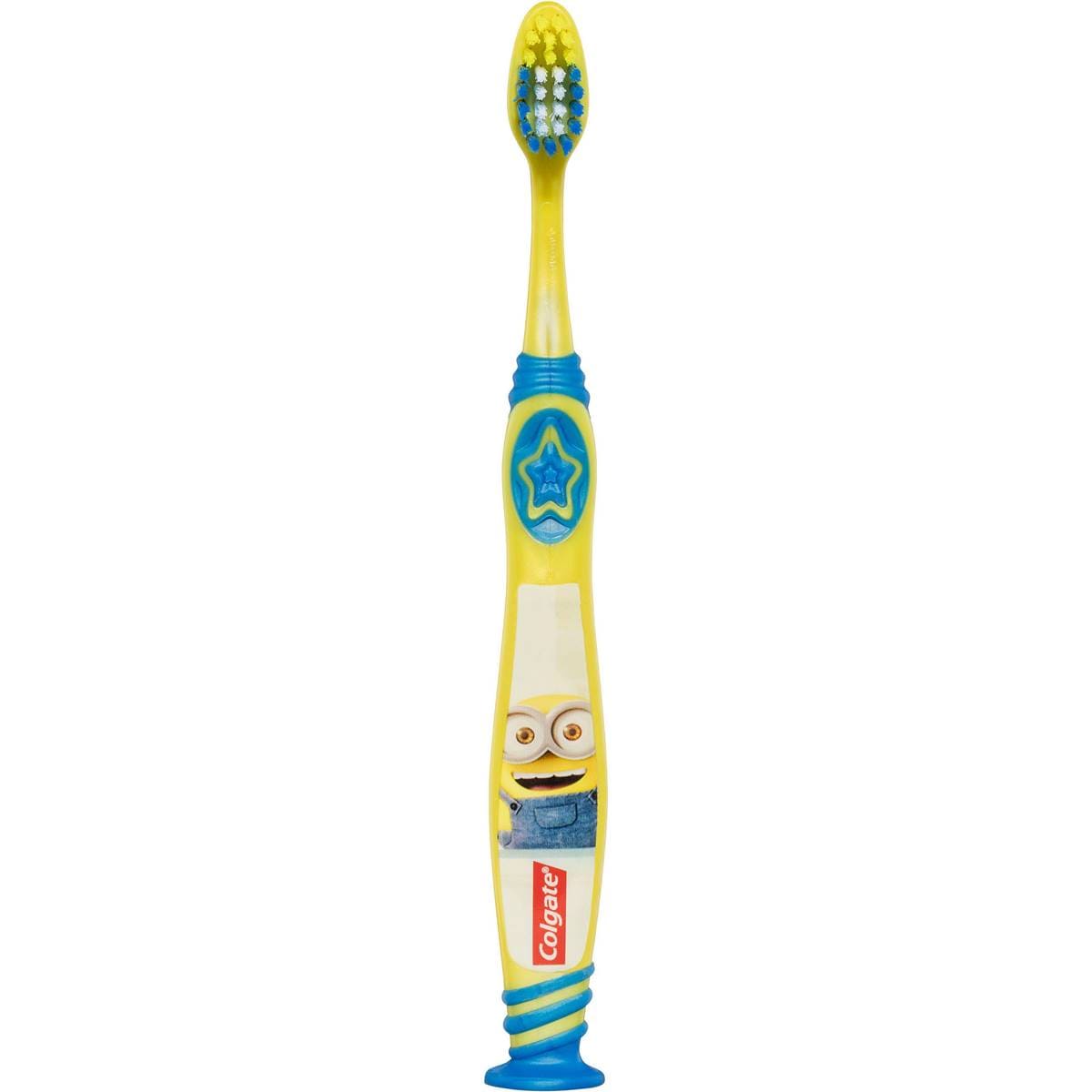 Colgate Minions Kids Toothbrush 6 Years + Extra Soft Each Woolworths