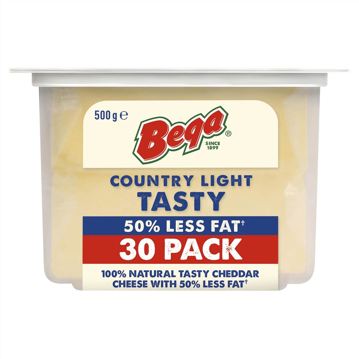 Bega So Light 50 Reduced Fat Cheese Slices 30 Pack Woolworths