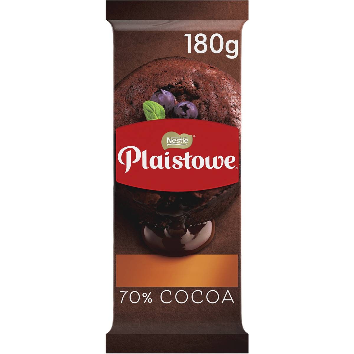 Nestle Plaistowe 70 Cocoa Baking Chocolate Block 180g Woolworths
