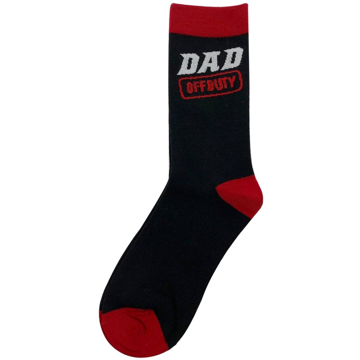 Father's Day Socks Dad Off Duty Each Woolworths