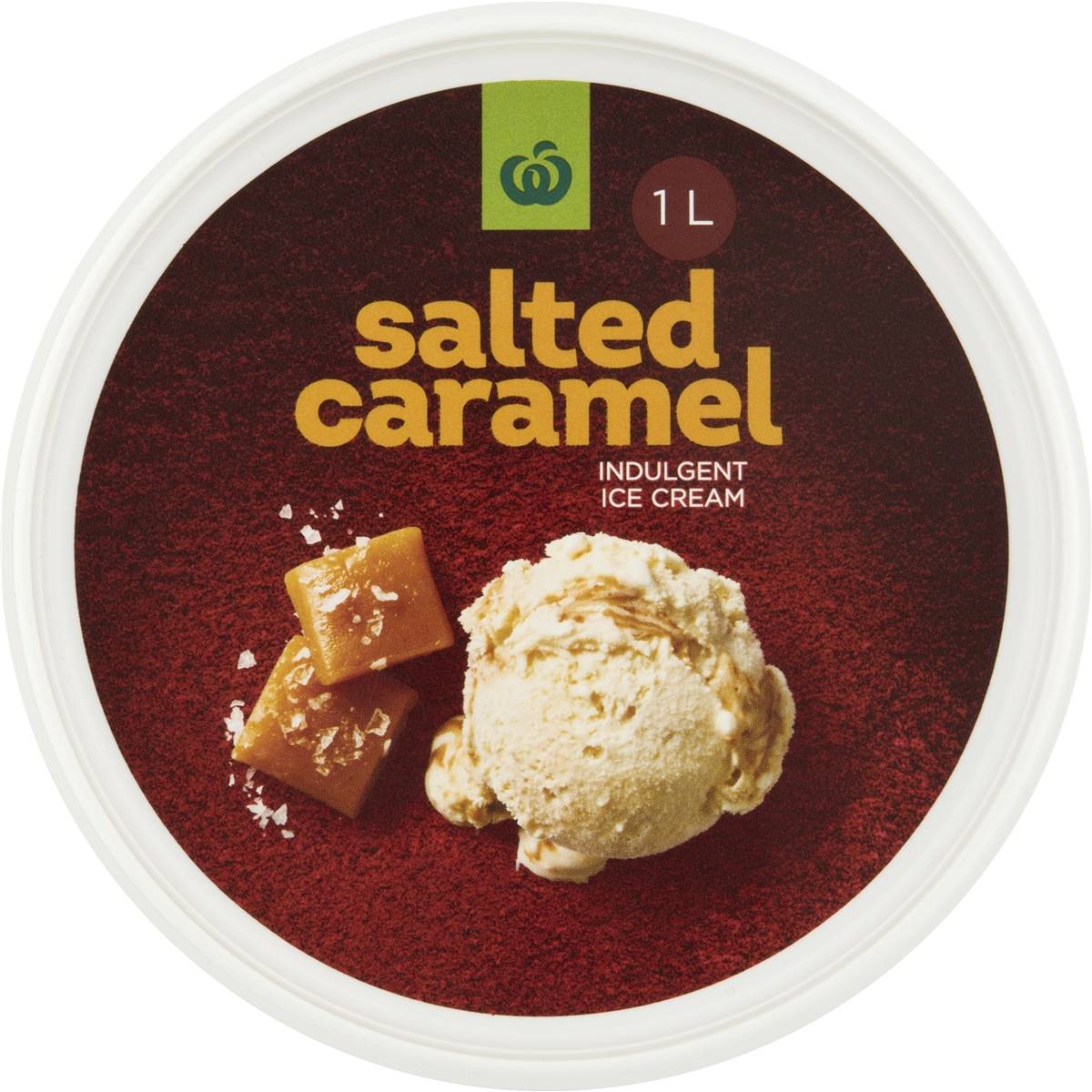 Woolworths Ice Cream Salted Caramel 1l Woolworths