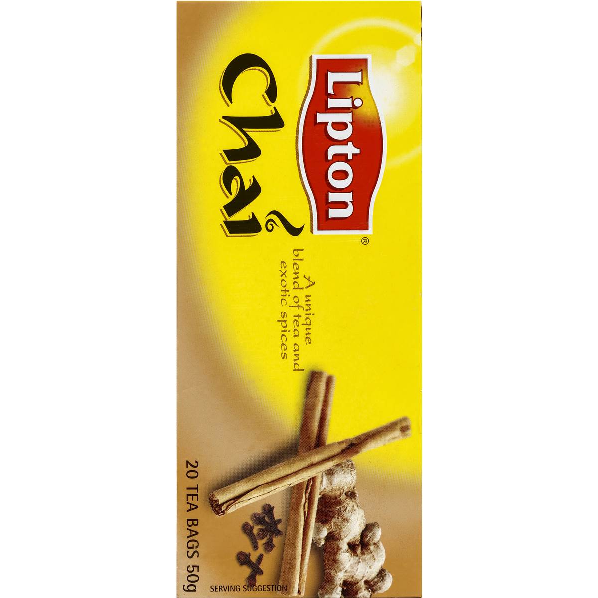 Lipton Flavoured Tea Bags Chai 20pk 50g Woolworths