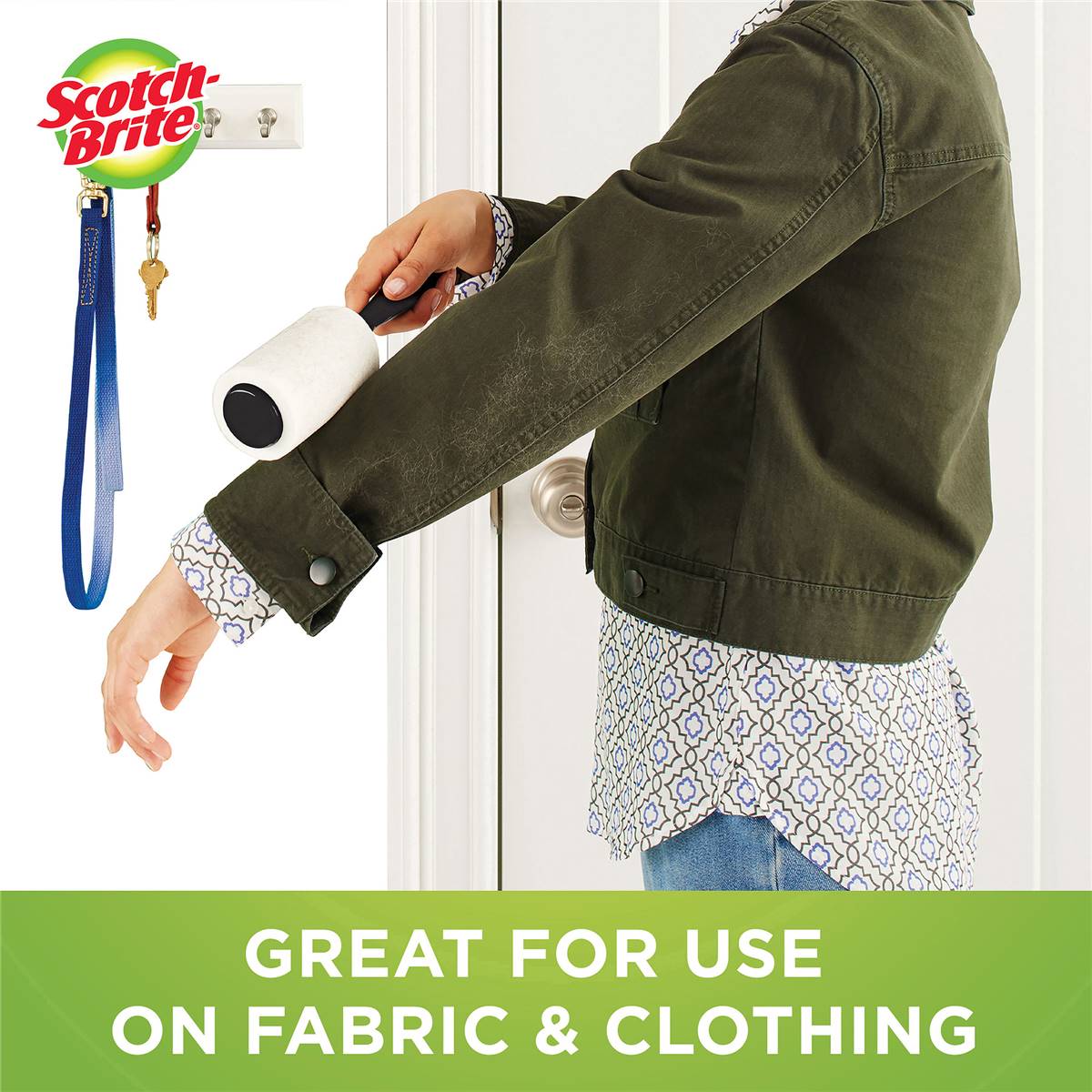 Scotchbrite Pet Hair Lint Roller Each Woolworths