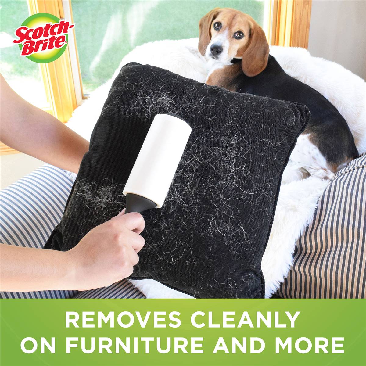 Scotchbrite Pet Hair Lint Roller Each Woolworths