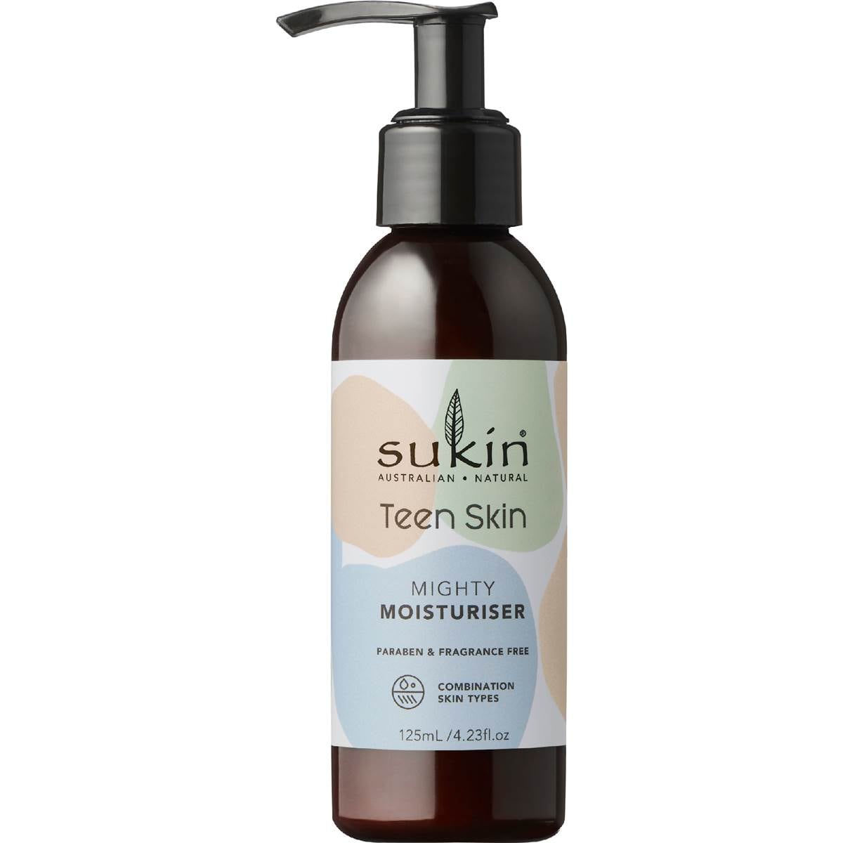 Sukin Teen Skin Mighty Moisturiser Combination Skin Types 125ml