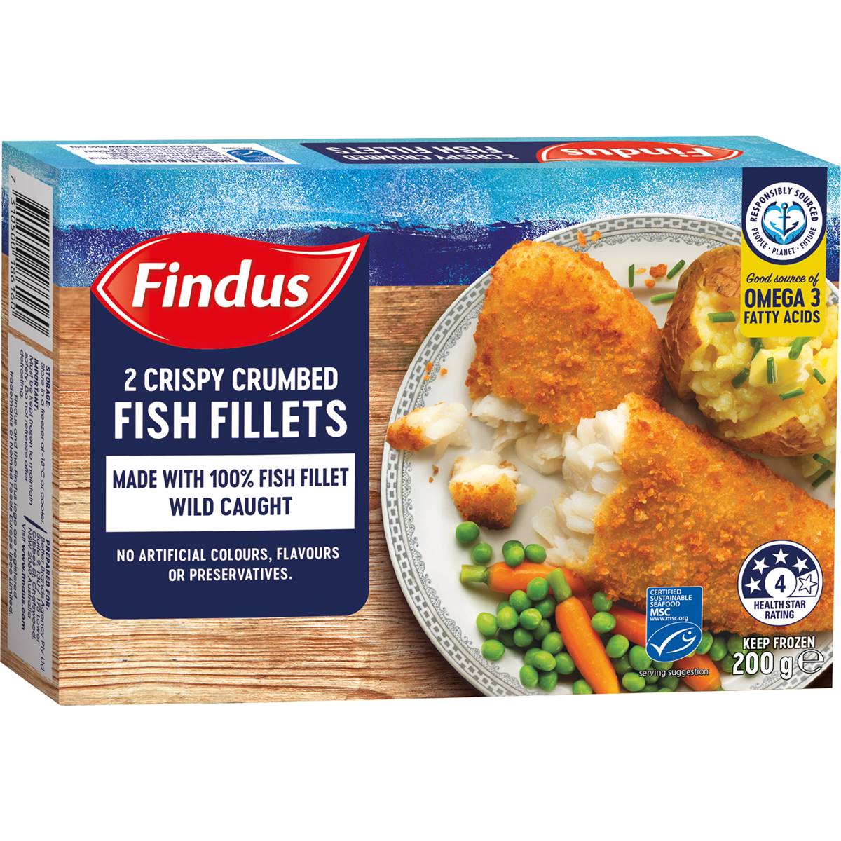 Findus Crumbed Fish Fillets 200g Woolworths