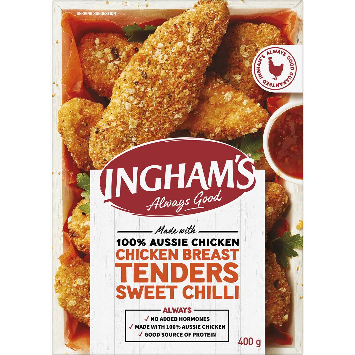 Ingham's Frozen Chicken Breast Tenders Sweet Chilli 400g | Woolworths