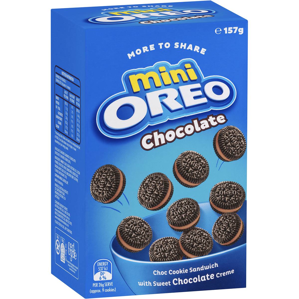 Oreo Mini Chocolate Cookies 157g Woolworths Oreo Mini Chocolate Cookies 157g Woolworths