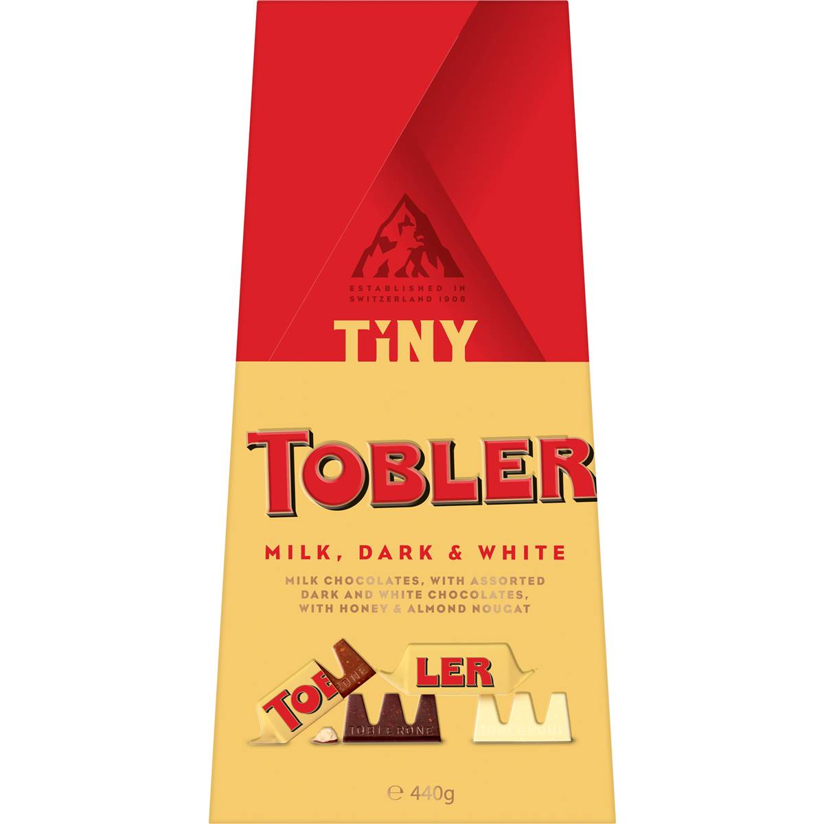 Toblerone Milk White Dark 440g Woolworths