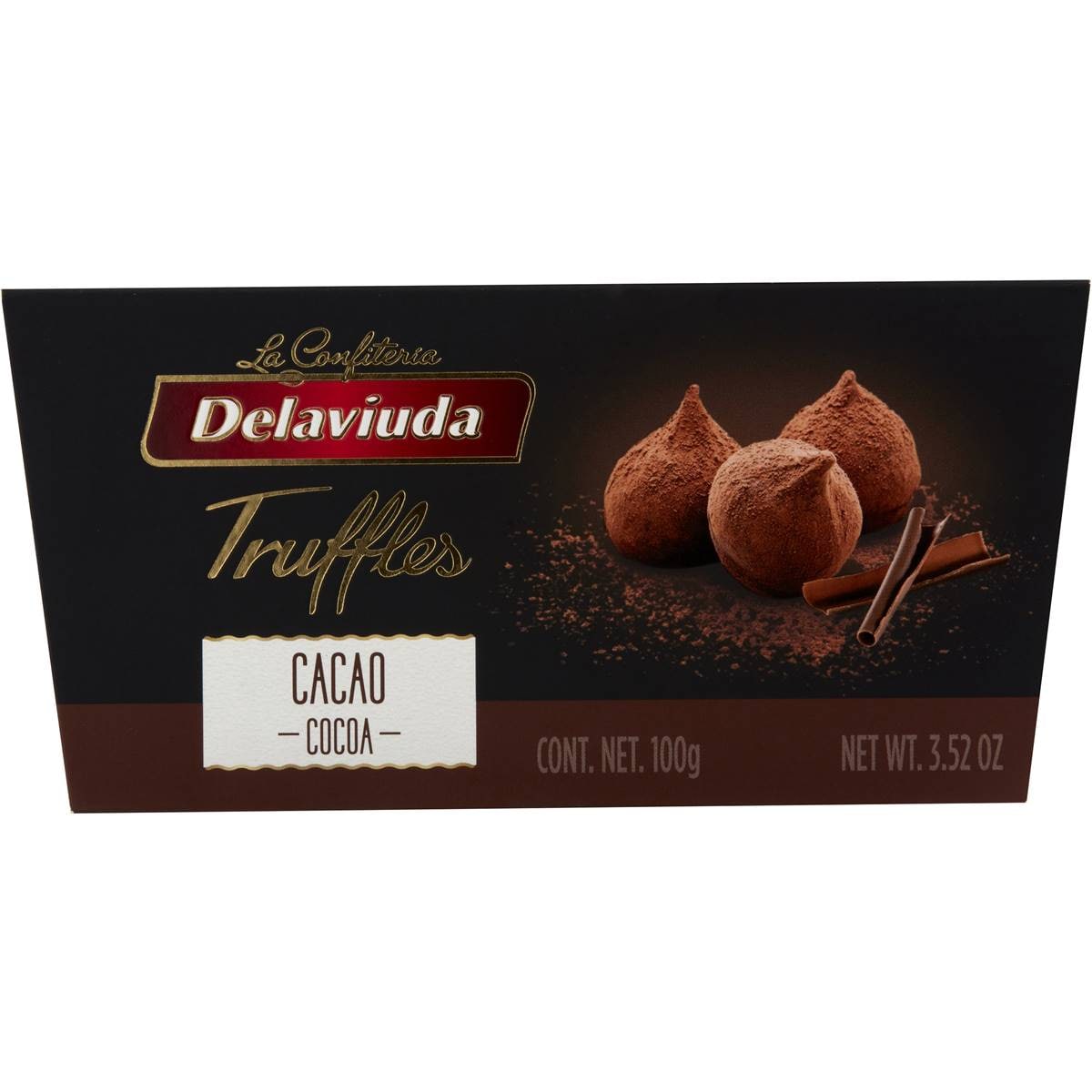 Delaviuda Cacao Chocolate Truffles 100g Woolworths