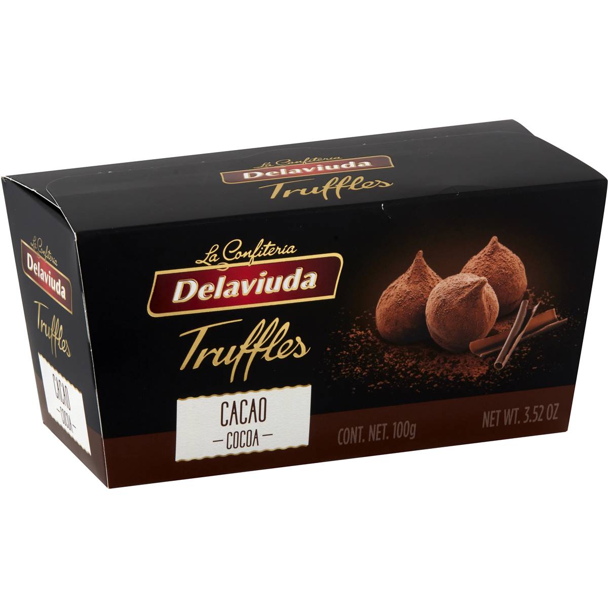Delaviuda Cacao Chocolate Truffles 100g Woolworths