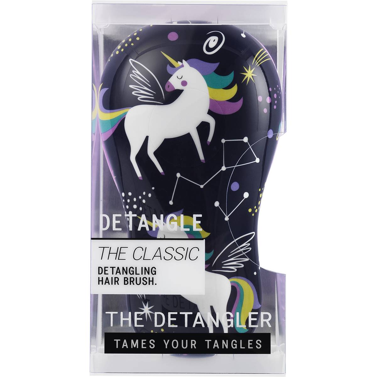 The Detangler The Classic Detangling Hair Brush Assorted Each Woolworths