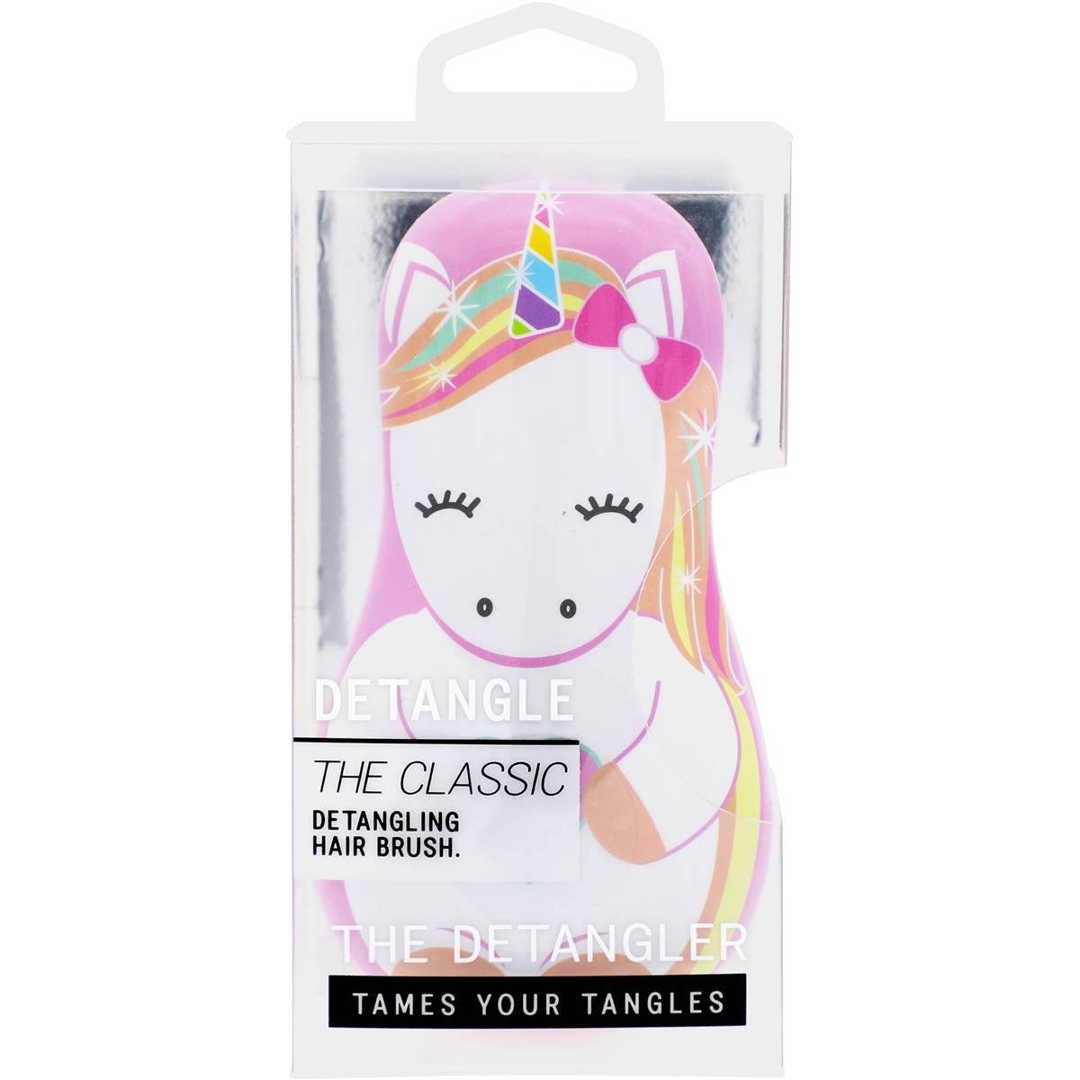 The Detangler The Classic Detangling Hair Brush Assorted Each Woolworths