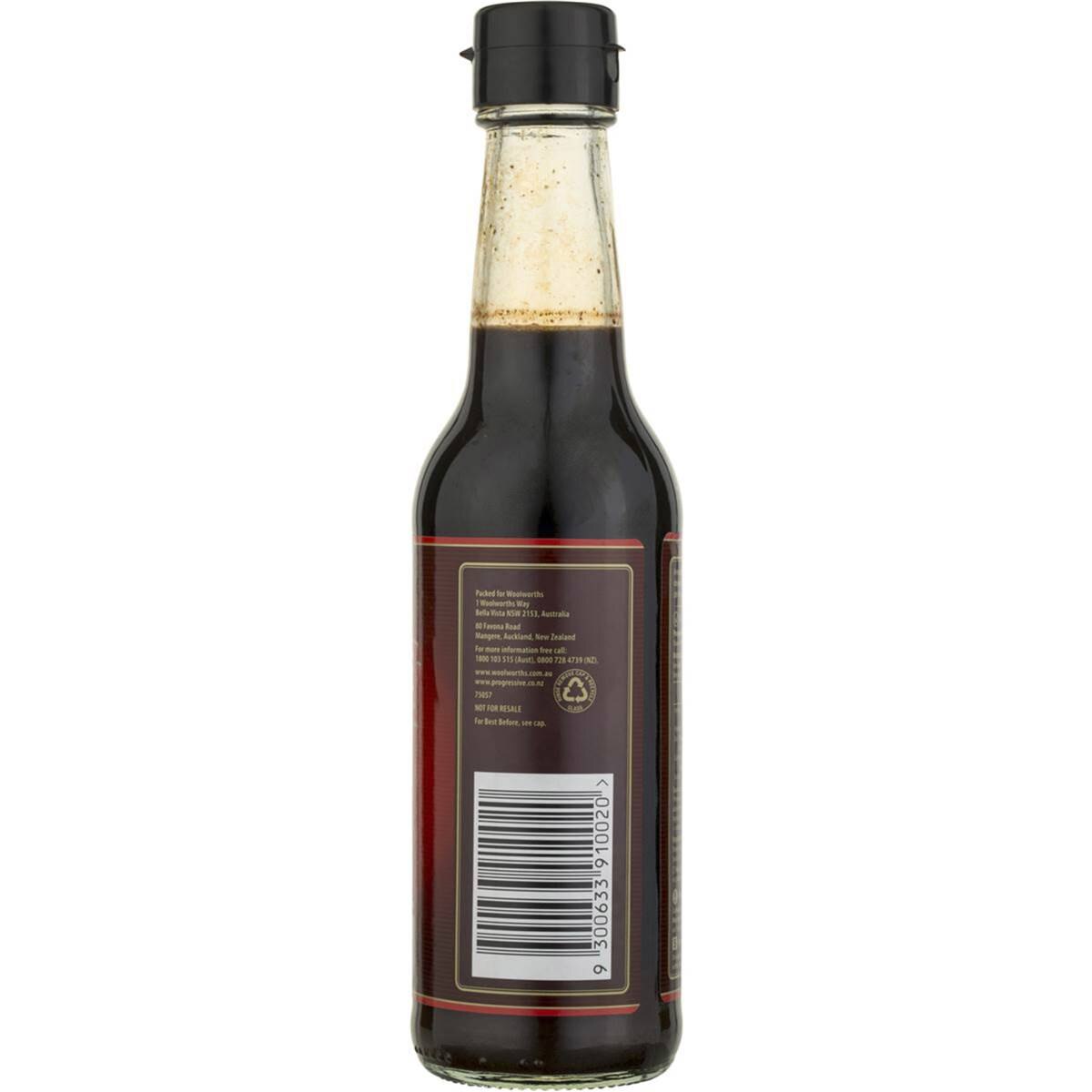 Woolworths Select Sauce Worcestershire 250ml Woolworths