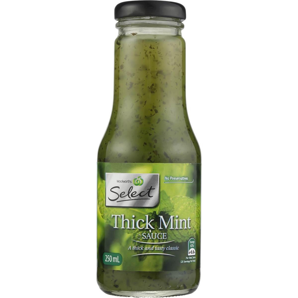 Select Thick Mint Sauce 250ml Woolworths