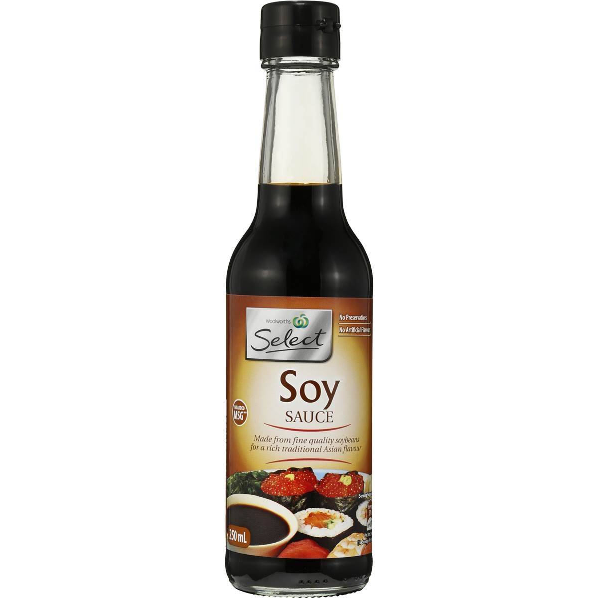 Select Soy Sauce Soy 250ml Woolworths
