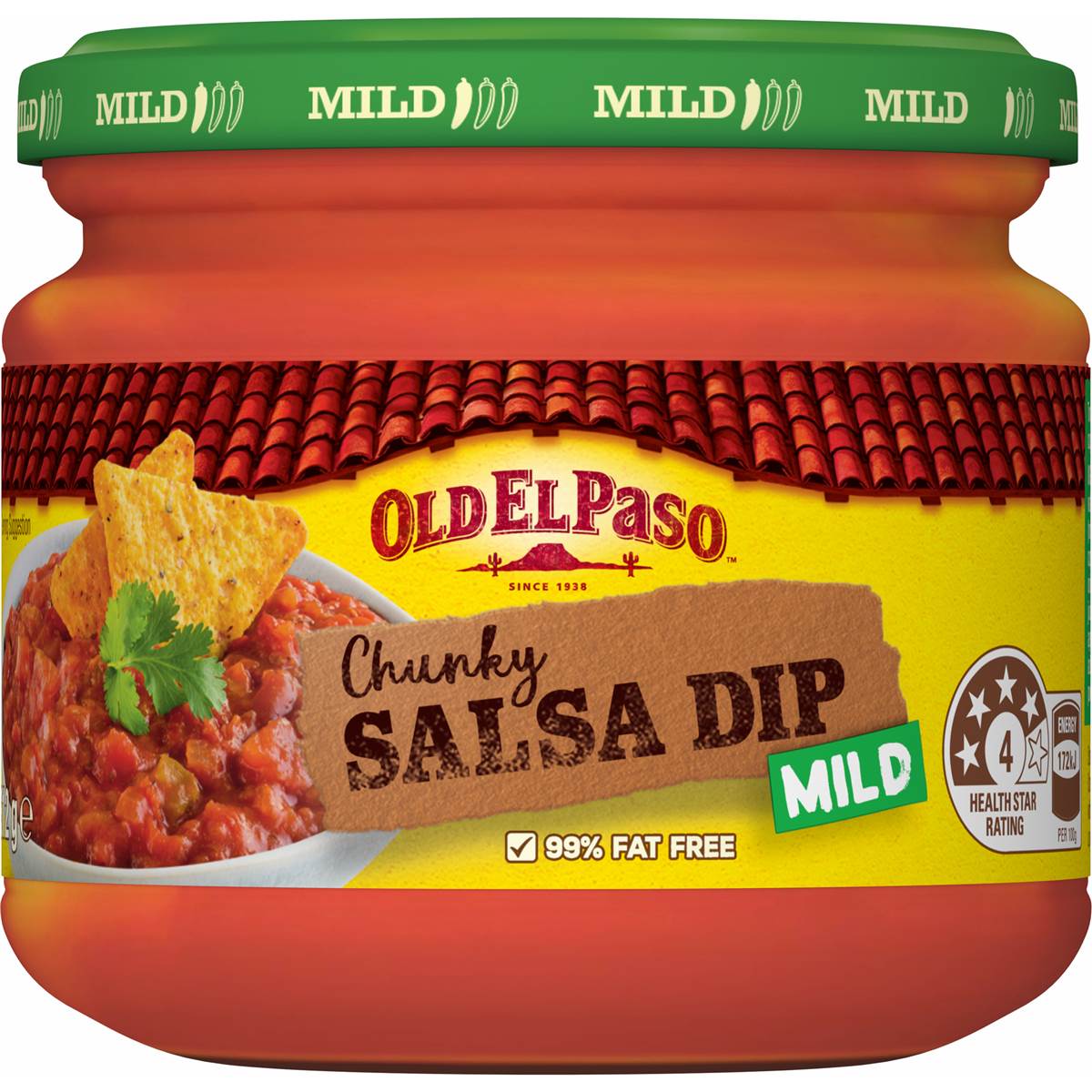 Old El Paso Chunky Salsa Dip Mild Mild 312g Woolworths