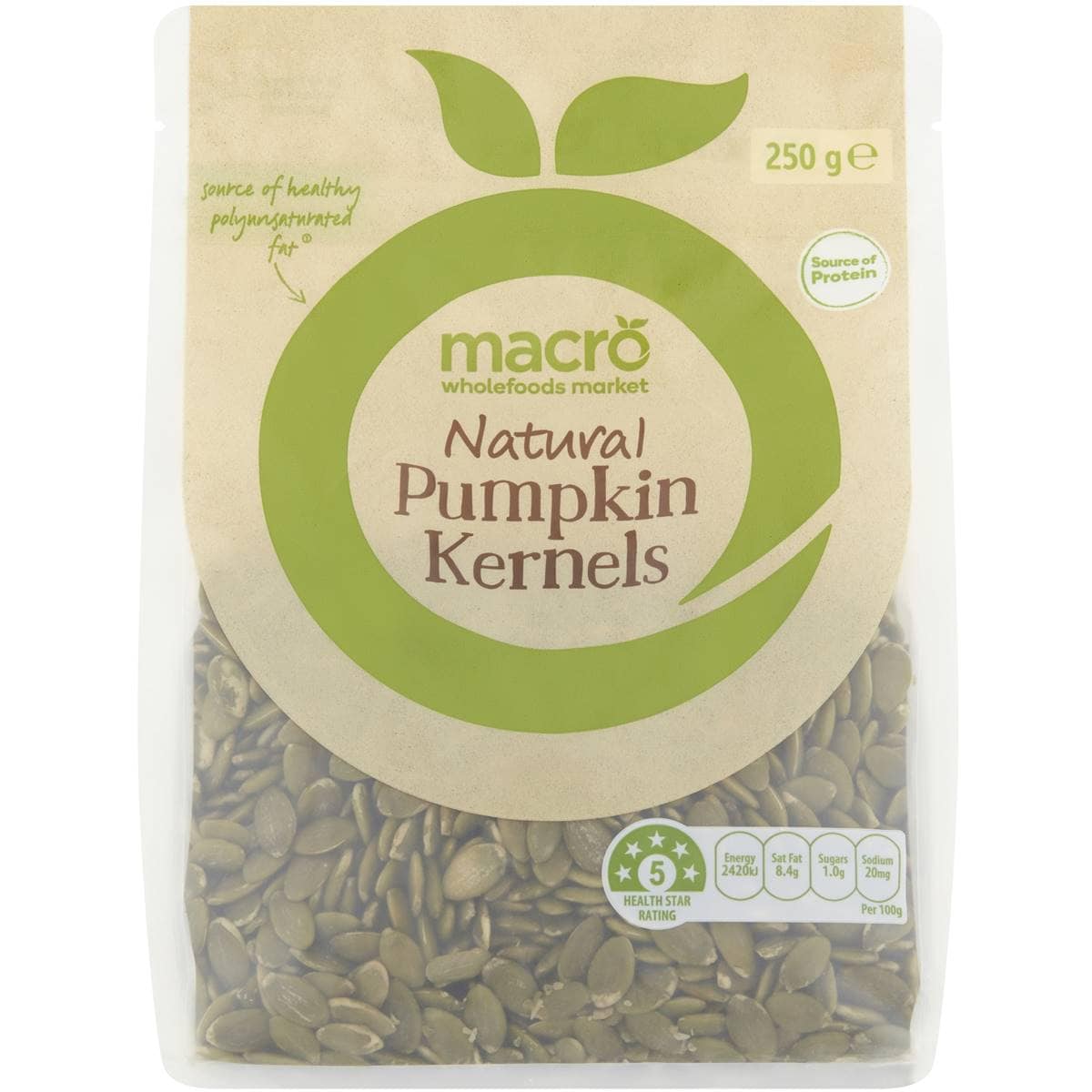 Macro Pumpkin Kernels 250g Woolworths