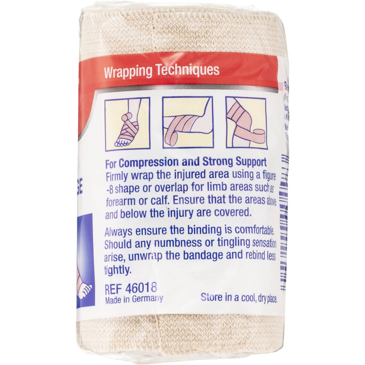 Elastoplast Strappings Heavy Crepe Bandage 4.5m Woolworths