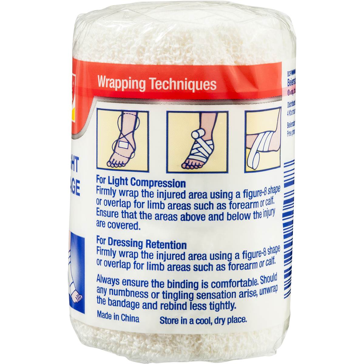 Elastoplast Crepe Bandage Medium Weight For Muscle, Joint, Back Pain