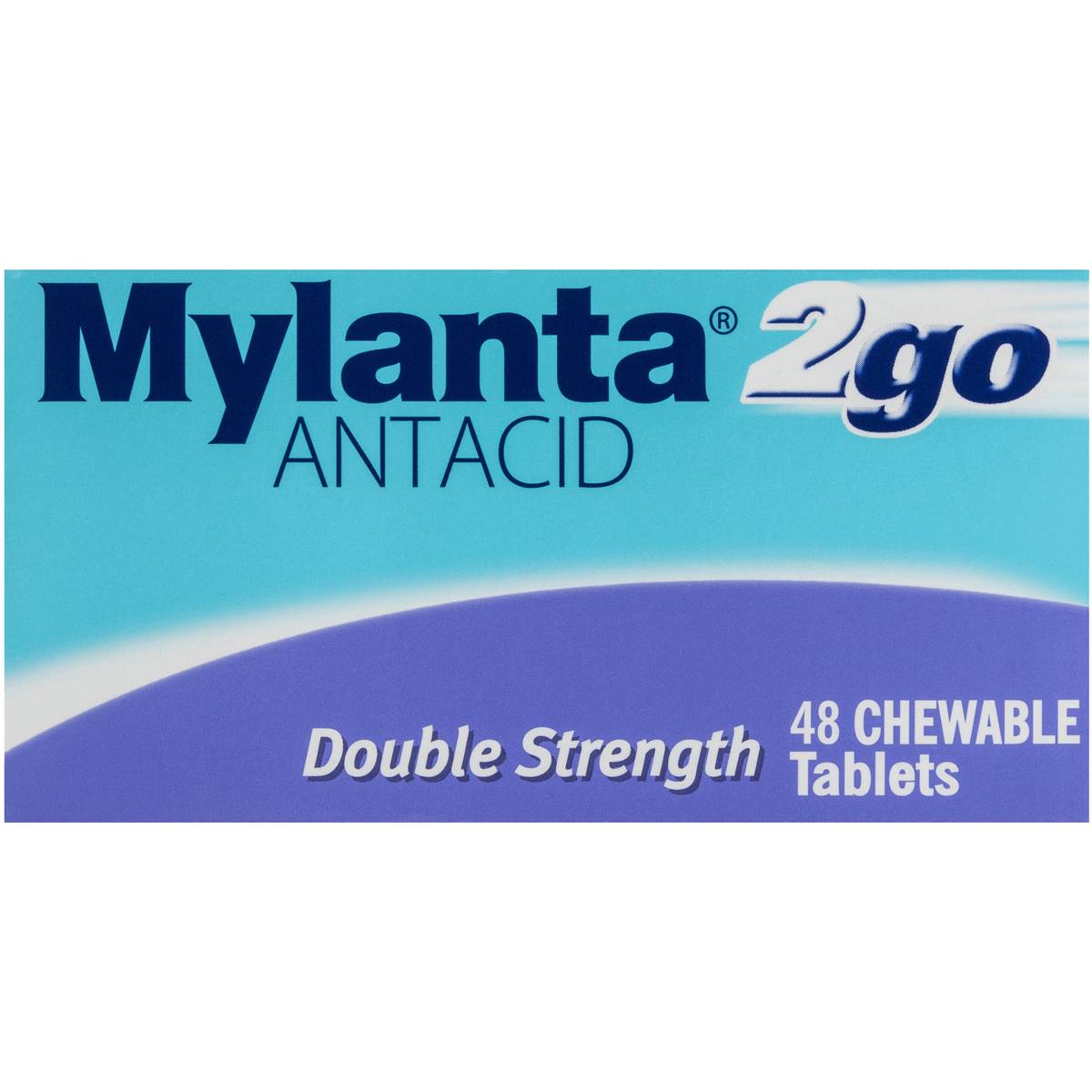 Mylanta 2go Antacids Double Strength Tabs 48pk Woolworths