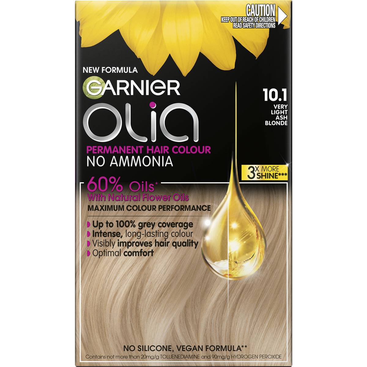 Garnier Olia Permanent Hair Colour Light Ash Blonde Each Woolworths