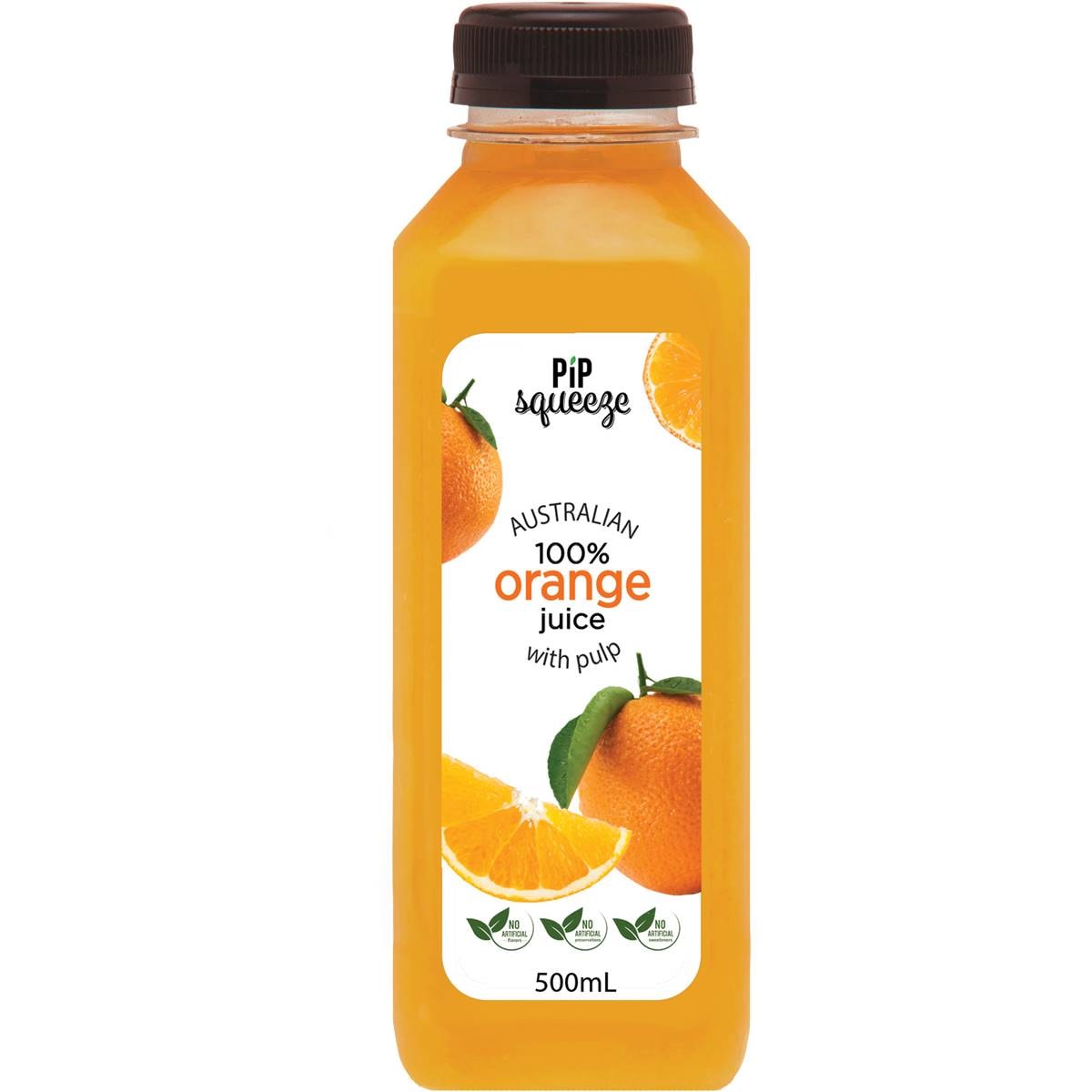 Pip Squeeze Orange Juice With Pulp 500ml Woolworths