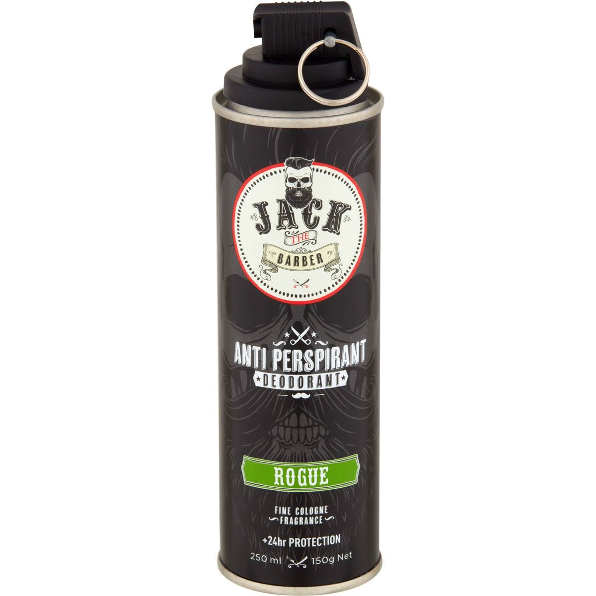 Jack The Barber Anti Perspirant Deodorant Rogue 250ml Woolworths