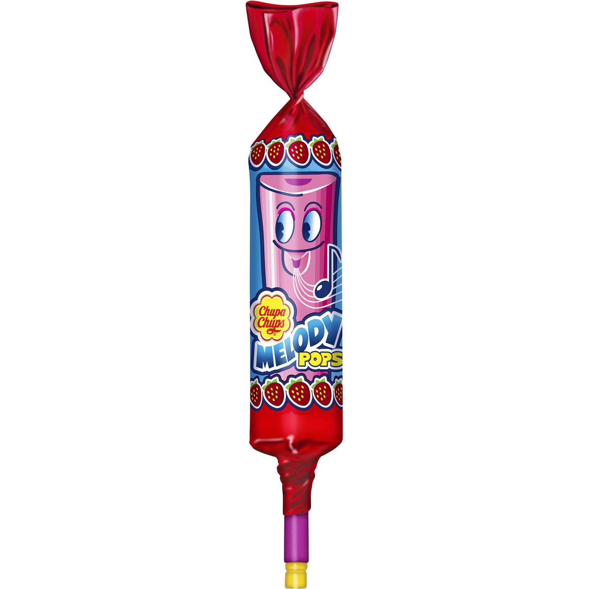 Chupa Chups Strawberry Melody Pop 15g | Woolworths