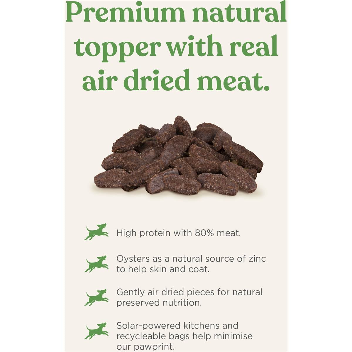 Open Paddock Skin & Coat Meaty Topper Dog Food 400g Woolworths