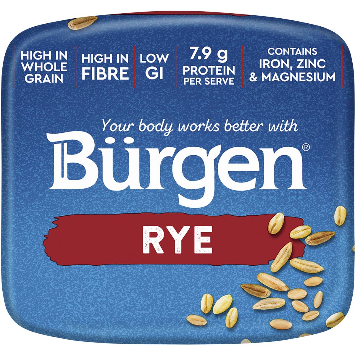 Burgen Rye Low Gi Sliced Bread Loaf 700g Woolworths