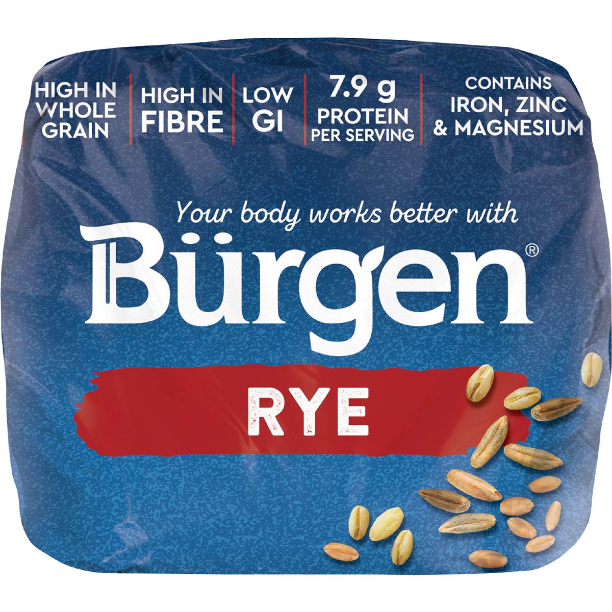 Burgen Rye Low Gi Sliced Bread Loaf 700g Woolworths