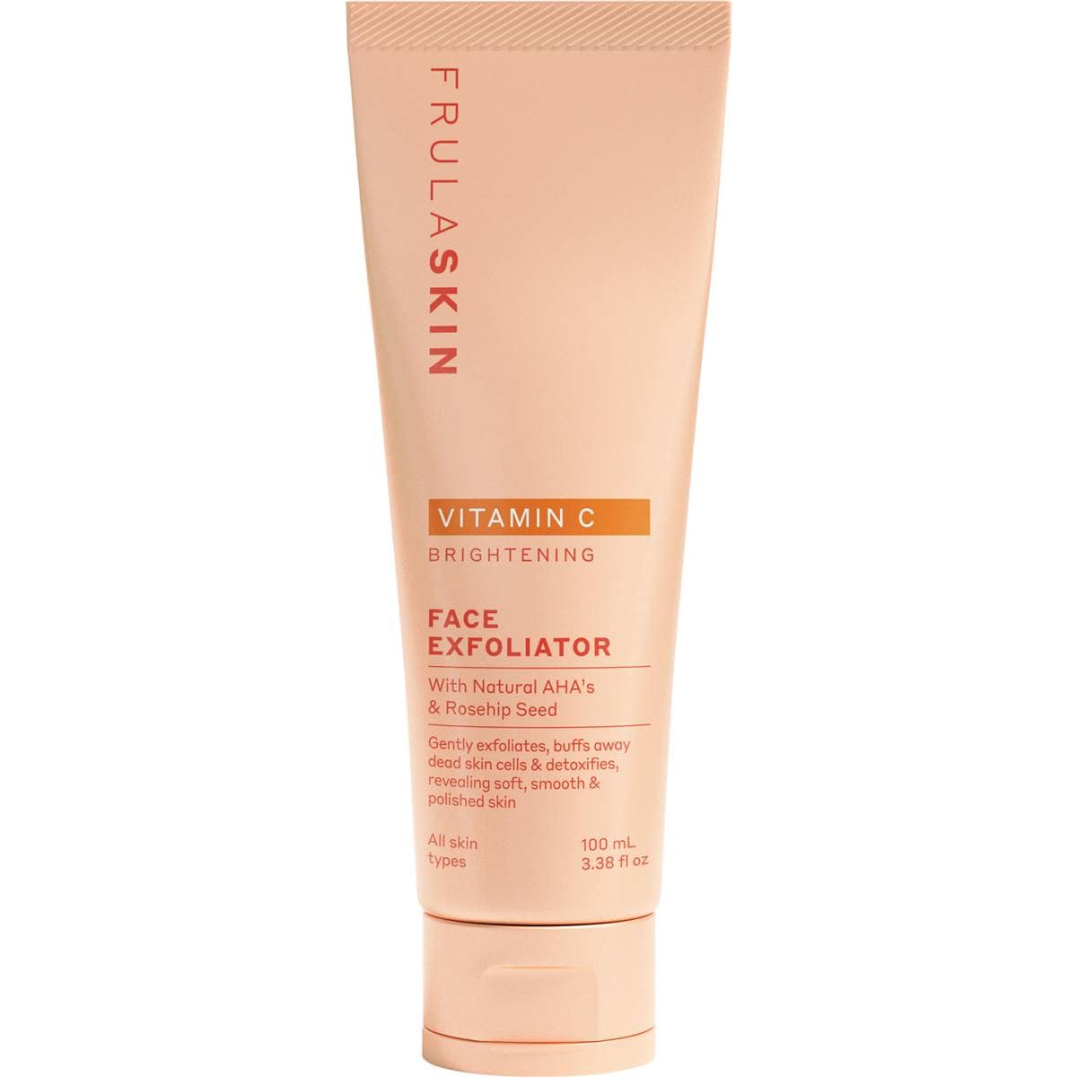 Frula Vitamin C Brightening Face Exfoliator Scrub 100ml Woolworths