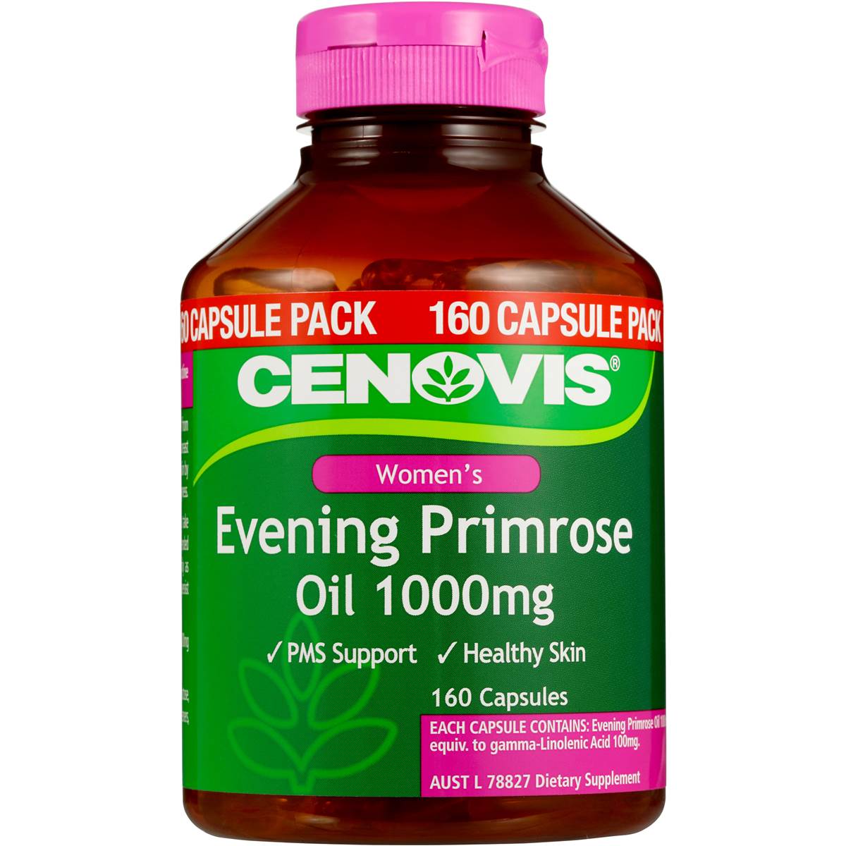 Cenovis Evening Primrose Oil 1000mg Capsules 160 Pack Woolworths