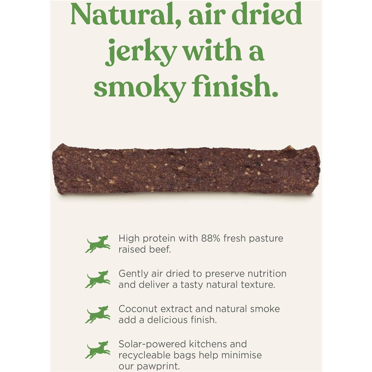 Open Paddock Beef Jerky Strips 100g Woolworths